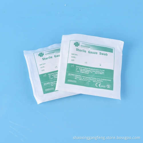 Coton de fonctionnement hémostatique propre 10x10 stérile stérile